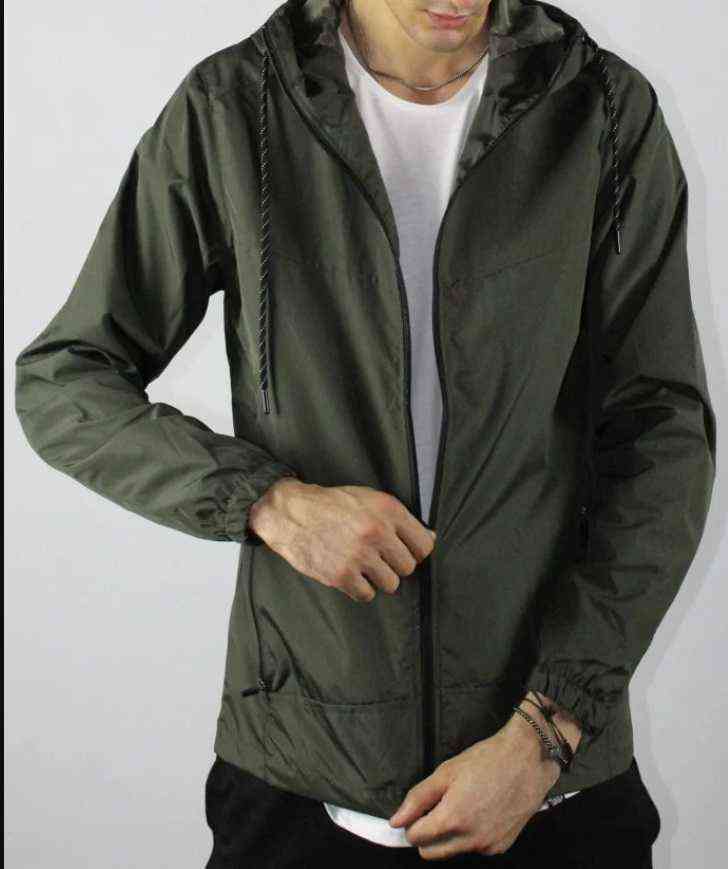 

Men Hooded Jacket Raincoat Winter Waterproof Style Gentlemen Boys 2021 G1115, Red