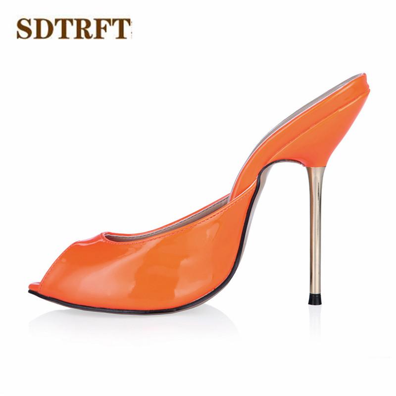 

Plus:35-42 43 Summer Slingbacks SM Sandals Zapatos Mujer 11cm High-Heeled Wedding Shoes Woman Sexy Crossdresser Pumps Dress, Black