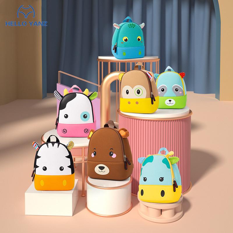 

Children 3D Cartoon Kindergarten Schoolbag Plush Backpacks Animal Kids Backpack Girls Boys Drop School Bags