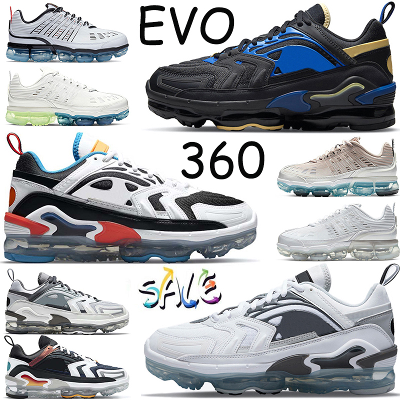 

360 EVO 360s men women running shoes vapours big size 13 triple black Multi white laser stone blue Pure Platinum Evolution of Icons trainers sports sneakers eur 36-47, A14 black iridescent 36-47