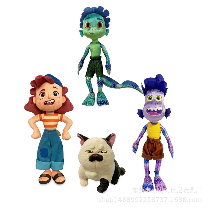 

Alberto Sea Monster Toy summer Friendship Day Luca Plush Doll
