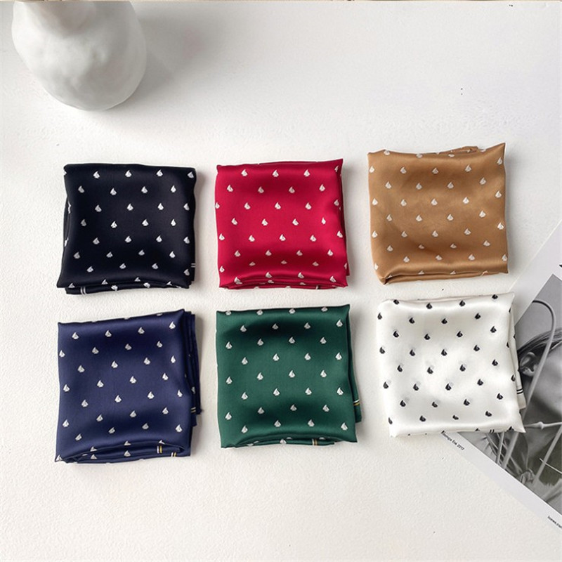 

Ladies New Bank Stewardess Workwear Scarf Autumn And Winter Korean Style Fashion Silk Business Wear Small Square Towel No. 3
