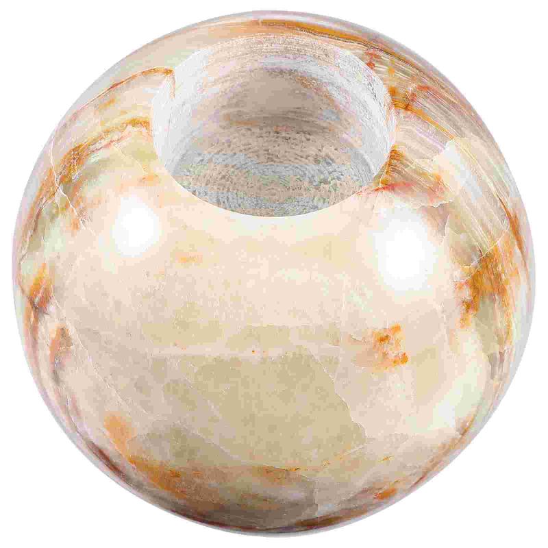 

Candle Holders 1pc Hollow Marble Stand Delicate Wedding Elegant Candleholder