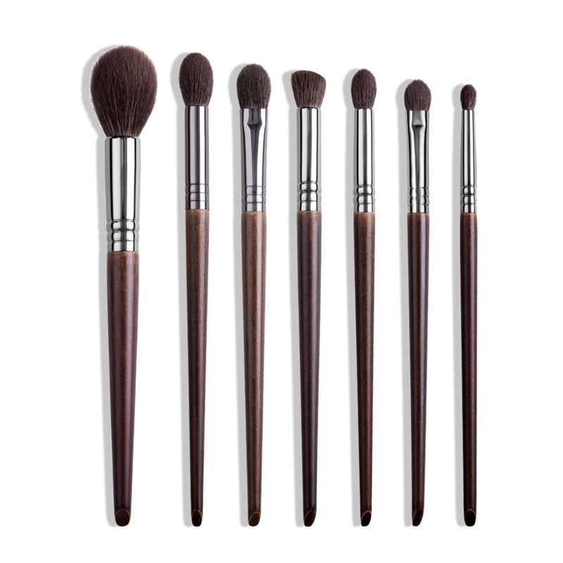 

OVW All Goat Hair 7/8/9 PCS Makeup Brush Set Professional Cosmetic conjunto pinceis de maquiagem for Eye Shadow Face Contour 210331