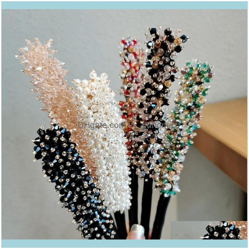 

Jewelrypearl Flower Clear Crystal Wedding Bridesmaid Jewelry Hair Aessory Bridal Rhinestone Pins Clips Hairwear Maruko & Barrettes Drop Deli