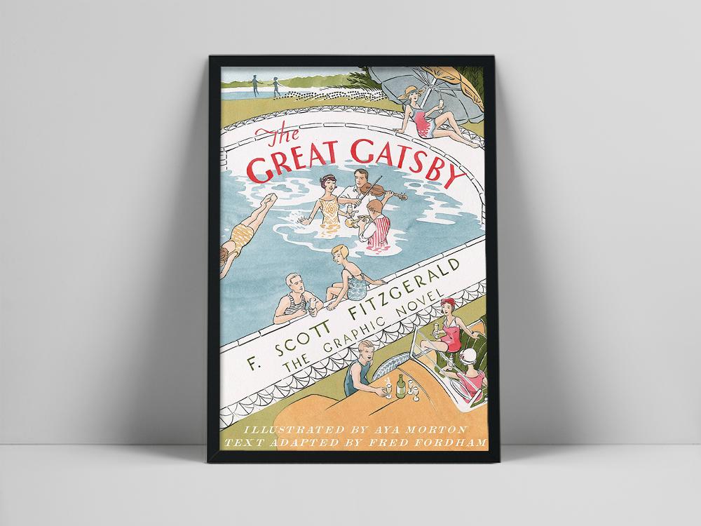 

Paintings Great Gatsby Poster F ScoFitzgerald Book Cover Print Nordic Art Canvas Painting Wall Pictures For Living Room Home Decor