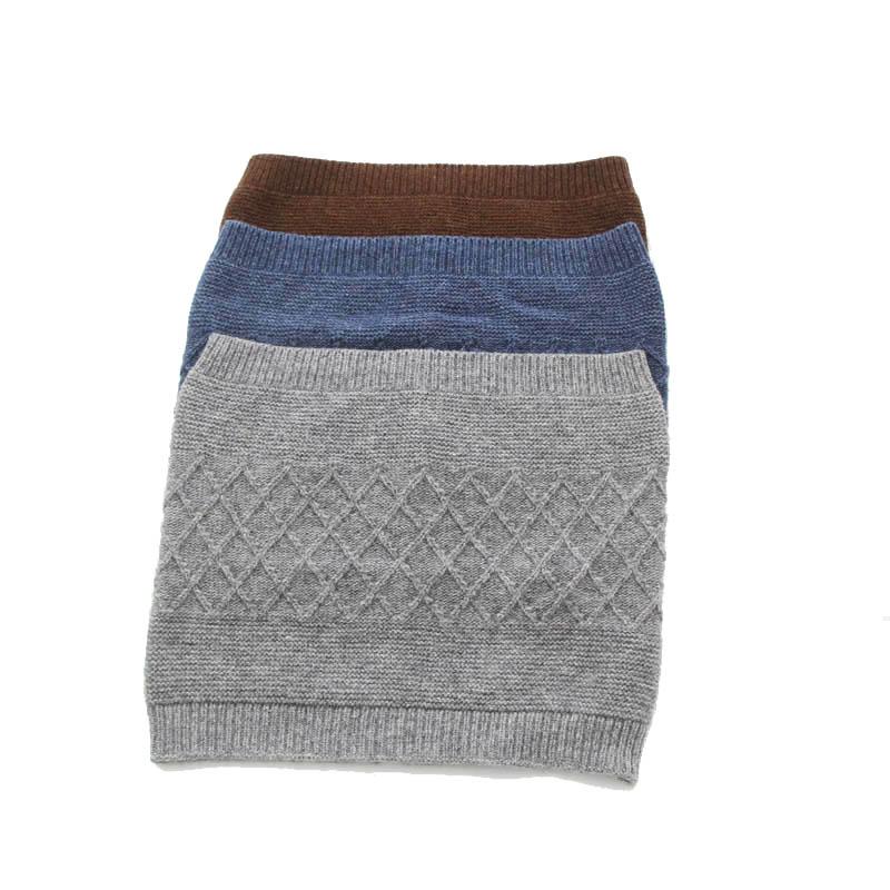 

Scarves High Quality Fashion Winter Ring Unisex Wool Cotton Fleece Knitted Neck Shawl Snood Warp Collar