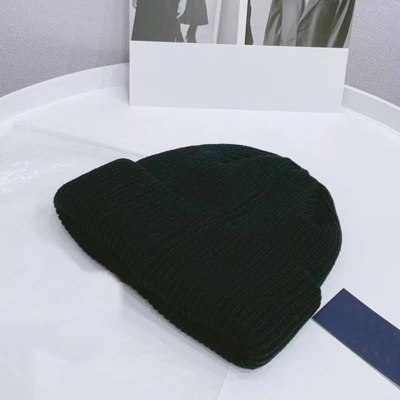 

Beanies Hat Fashion Luxury Women Autumn And Winter All-match Woolen Korean Version Of The Warm L Letter Knitted Cold Pile Me