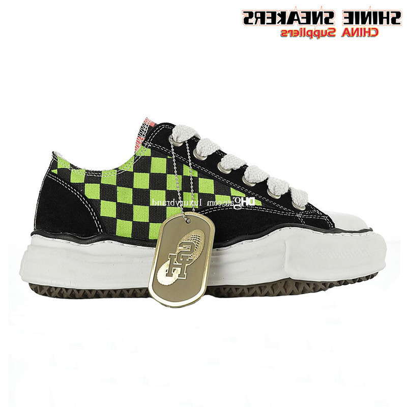 

Shoes Maison Mihara Yasuhiro Canvas for Men's Nigel Cabourn Sneakers Mens Original Sole Sneaker Womens Designer Sports Shoe Skateboarding, Bubble wrap packaging