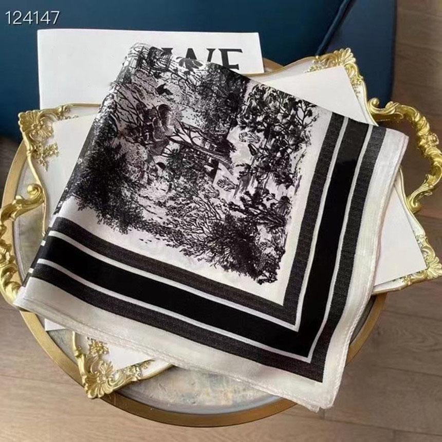 

2021 Top designer woman Silk Scarf Fashion Letter Headband Brand Small Scarf Variable Headscarf Accessories Activity Gif no box 53x53cm