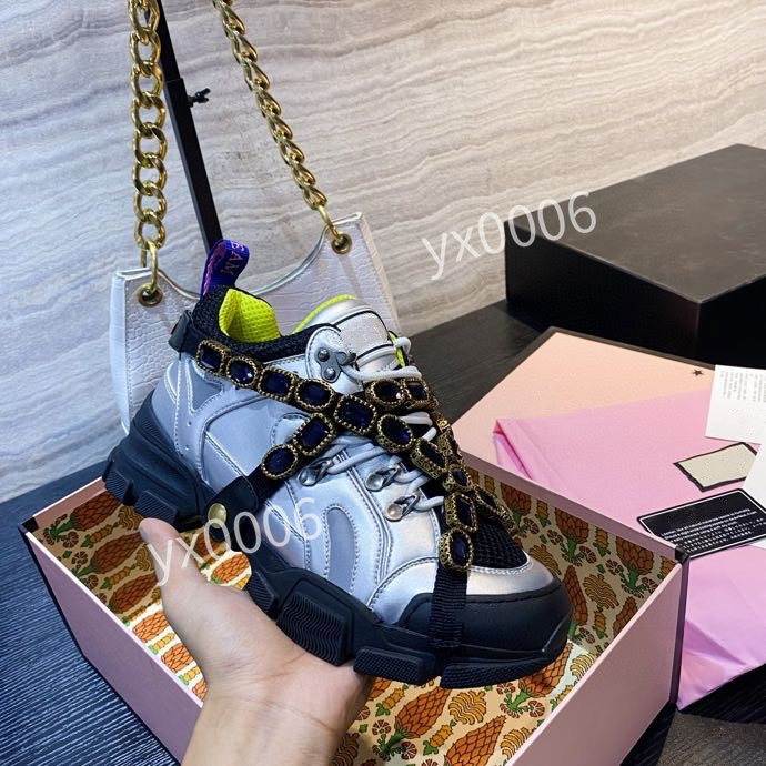 

2021 Wholesale top latest designer 35-40 high quality sports shoes women& leisure limited edition sport shoe shell printed Dance shoes Milan catwalk rs210101, Choose the color