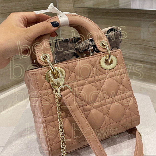 

Luxurys designers Top Quality Ladies lady bag 2021 Classic Women handbag Fashion totes cossbody handbags mother purse chains shoulder Bags shopping Send a ribbon, No bags