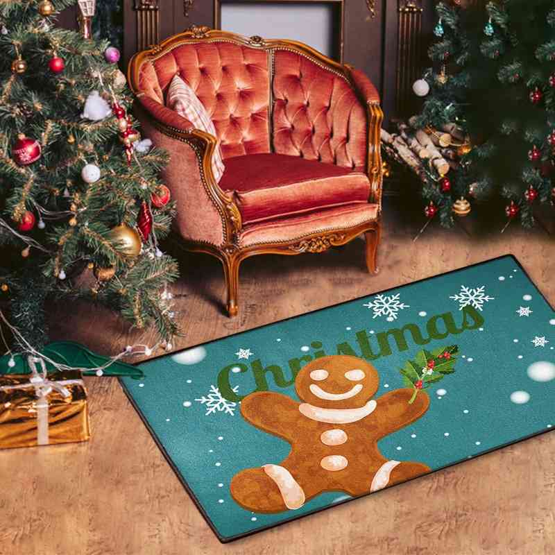 

Crystal cashmere household entry mat rectangular door carpet