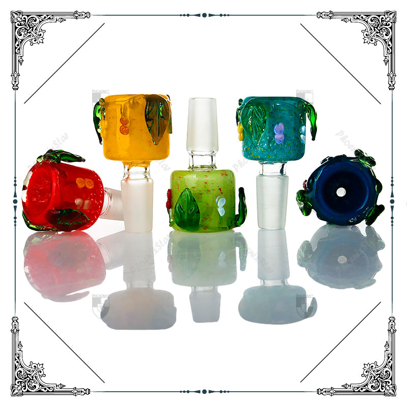 

14mm Male Glass Bowls For Tobacco Bong Bowl Piece Glass Water Bongs Dab Oil Rigs Smoking Pipes