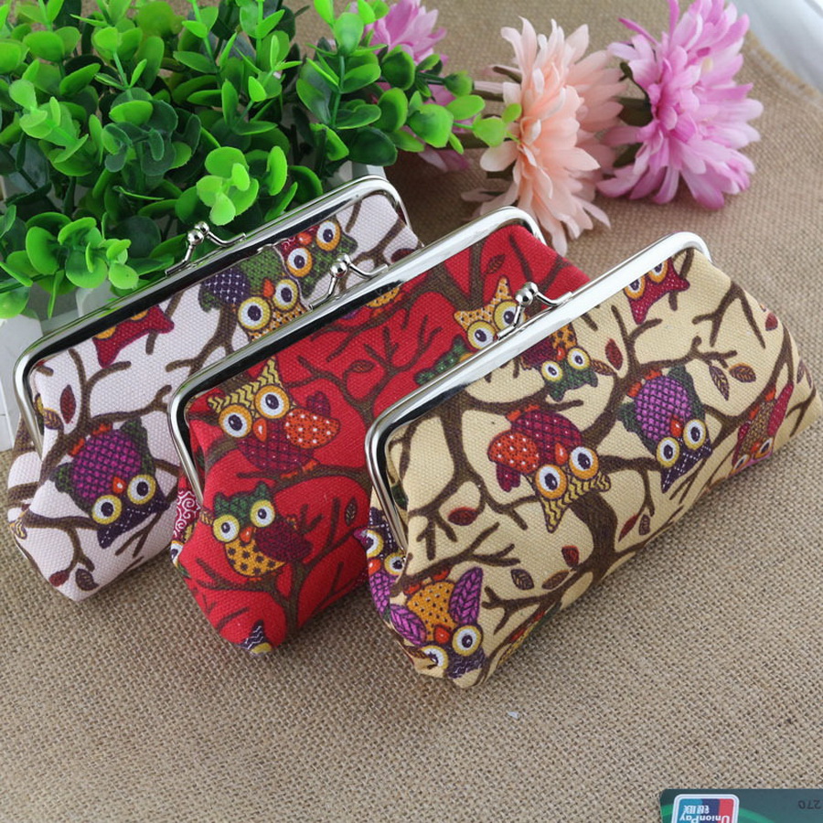 

Japan and South Korea Cute Animal Girls Partysu Three Fold Wallet Simple Student Frosted Small Wallets 002, Red;black