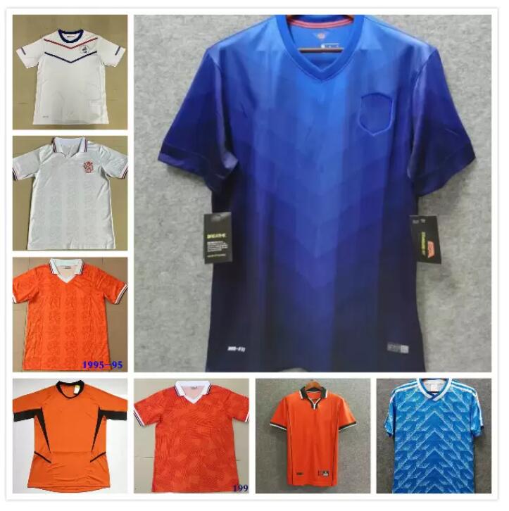 

1988 1998 2010 ROBBEN Van Basten retro soccer jersey Gullit Seedorf Bergkamp DAVIDS team HOME AWAY SNEIJDER #10 V.Persie #9 vintage classic old football shirt, 1996
