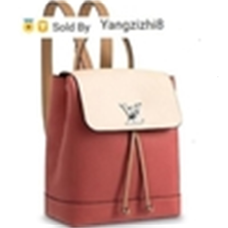 

yangzizhi8 backpacks lockme backpack women m44250 fashion shows oxidized leather business bags handbags totes messenger bags, Black;red