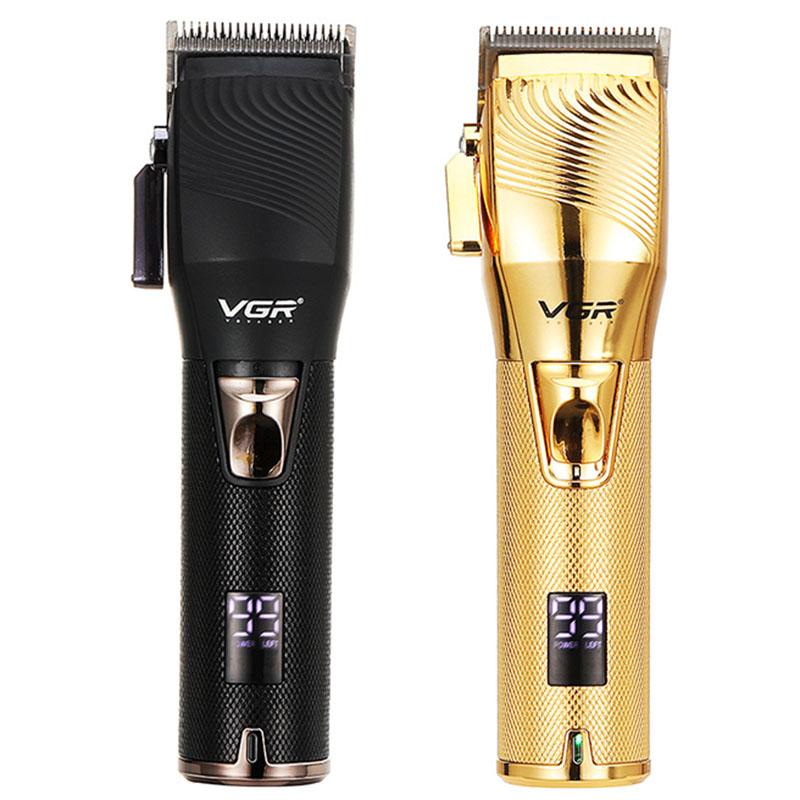 

Hair Clippers VGR Stainless Steel Trimmer Large Capacity Cordless For Men Luxury Powerful Shaver Cutting Machine
