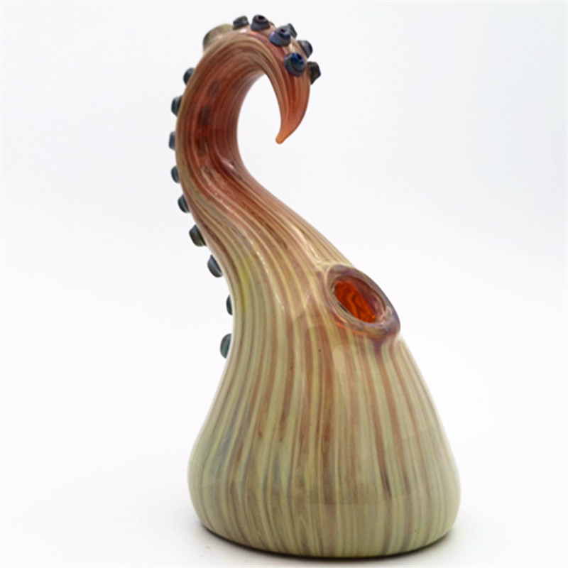 

Glass Squid Beard Octopus Bong With 10mm Female Joint Hookahs Water Pipe Bubbler
