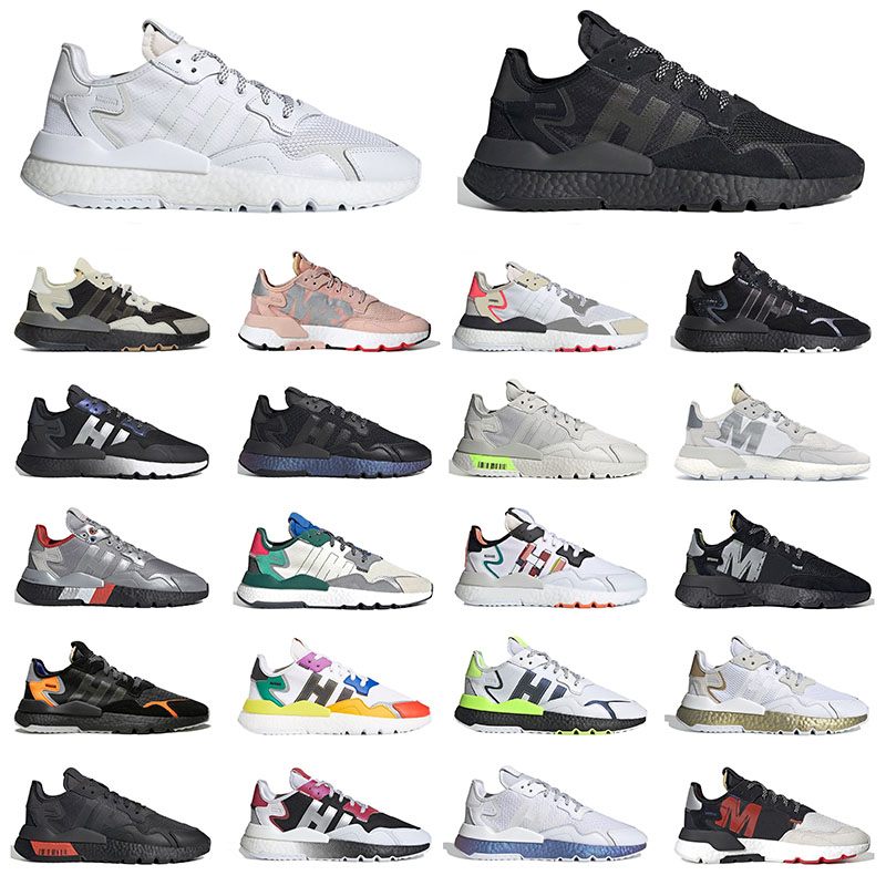 

nite jogger outdoor shoes men women black joggers white silver metallic pride rose gold pink reflective xeno mens womens sports sneakers trainers, C15 36-45