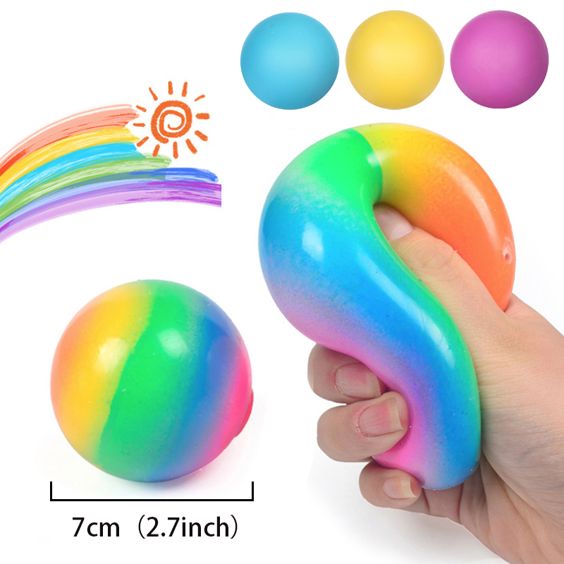 

Colorful needoh Ball Press Simpl dimmer Fidget Toys Relieve AntiStress Balls Hand Squeeze Fidget Toy Pack For Child Kids