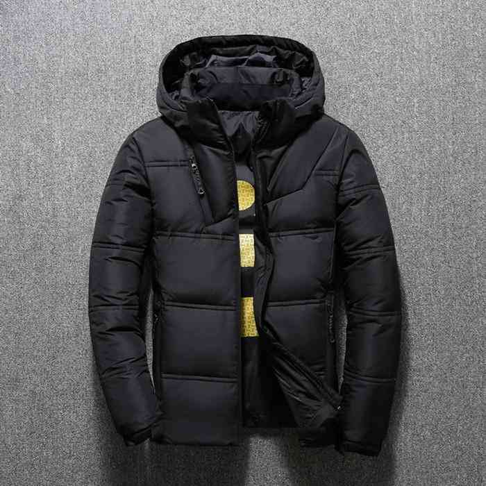 

Men's Down & Parkas Mens Jacket Parka Men Women Classic Casual Coats Outdoor Warm Feather down jacket men Top Quality winter coat I2sI# YVVS, 1# shoe box