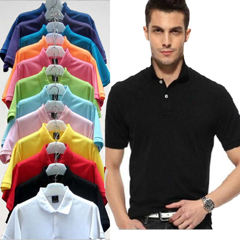

2021 Solid Color Mens Shirts Cotton Short Sleeve Casual Polos Hommes Fashion Summer Lapel Male tops, White;black