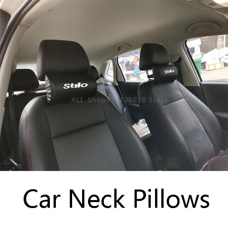 

Seat Cushions Car Cushion Pillow For Stilo Automobiles Leather Neck Rest Pillows Accessories