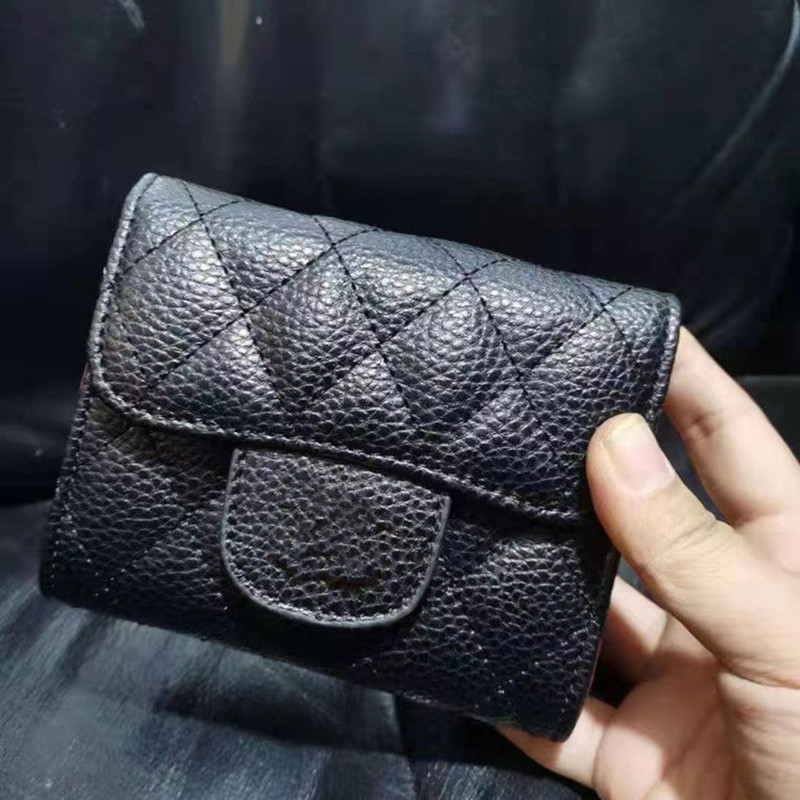 

Cc Luxury High Leather Design Women Genuine Fashion Female Woman Short Wallets Hasp Quality Jfiik