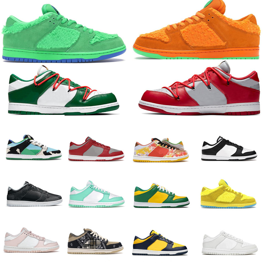 

2021 authentic men running shoes mens women's dunk basketball shoes White Coast Kentucky comfortable and fashionable low-top sneakers 36-45, C16 easter 36-40