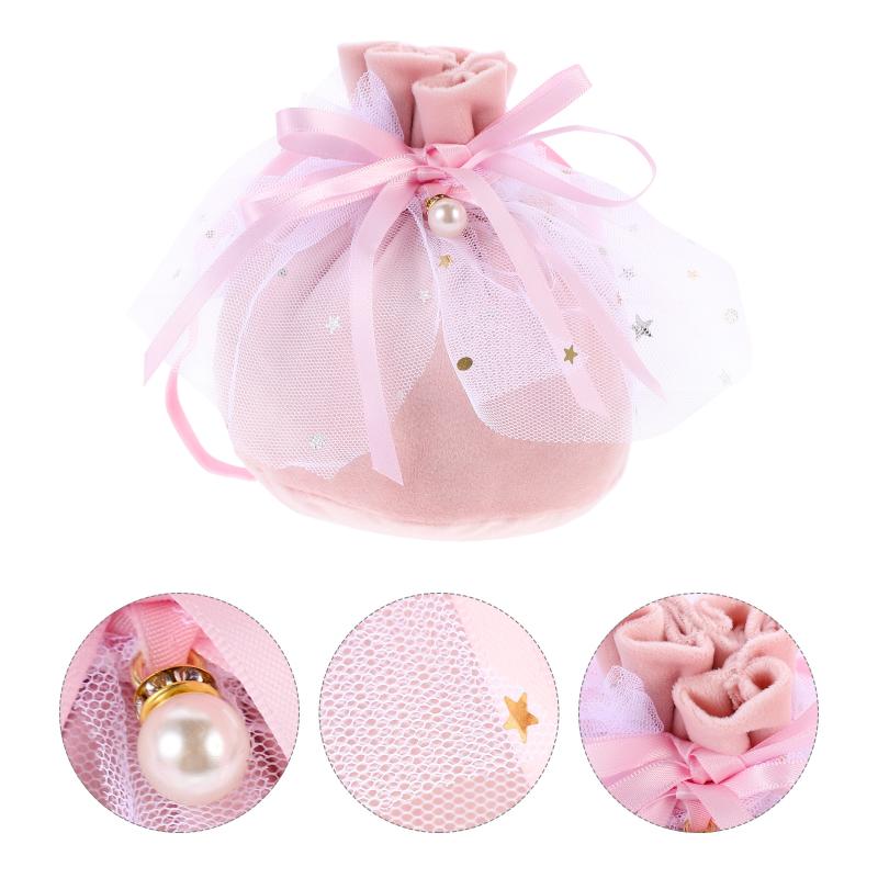 

Gift Wrap 8pcs Romantic Wedding Candy Bag Wrapping Pouch Package )