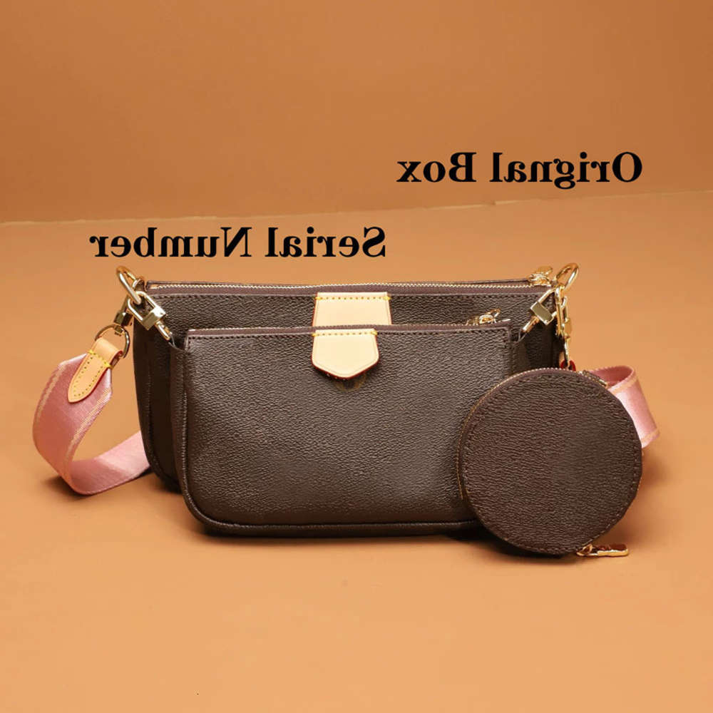 

2021DesignerWomen Luxurys Designers Bags 2021 Original Box Date code Handbags Purse Wallet clutch shoulder messenger cross body multi pochette