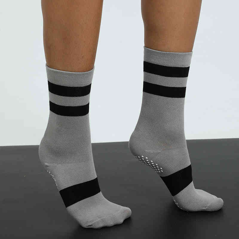 Thicken Warm Men Women High Long Socks Plush Solid Room Yogo Sock woman female Elastic Floor Sockings Slipper For Gym