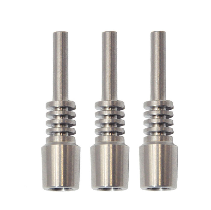 

Smoking accessories Titanium nail Nectar Collector 10mm 14mm 18mm Grade 2 Titanium Tip For Glass Pipe Kit