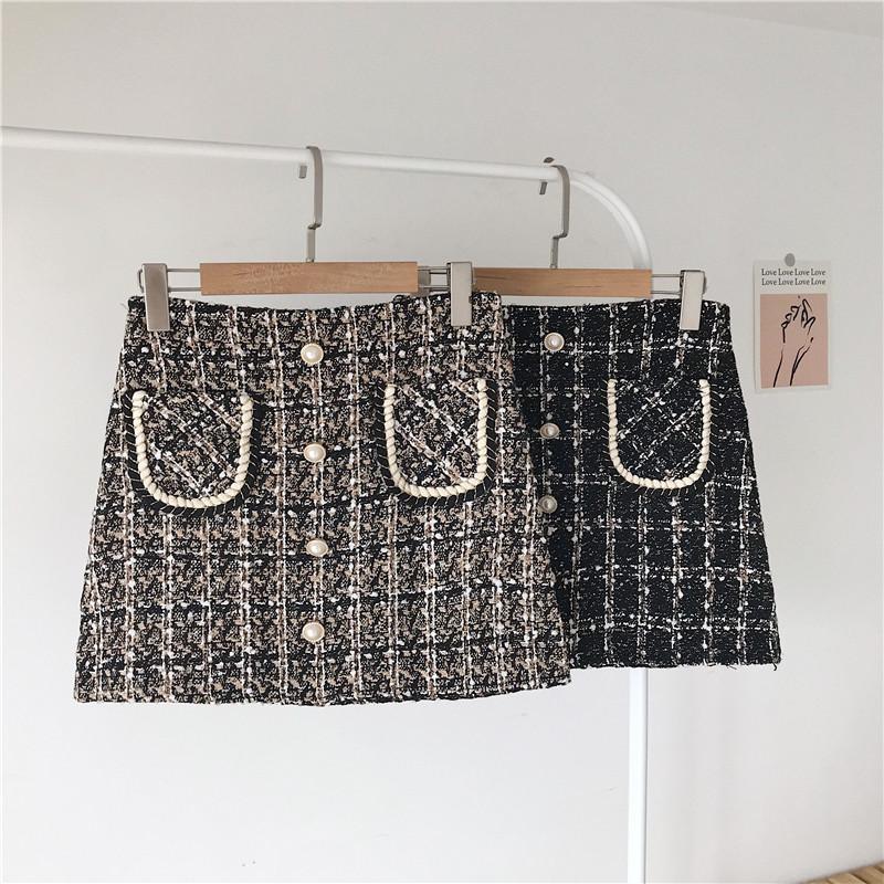 

Skirts 2021 A Line -Xl Plus Size Summer Short Korean Skirt Women High Waist School Girl Vintage Mini Skrits Pleate, Black