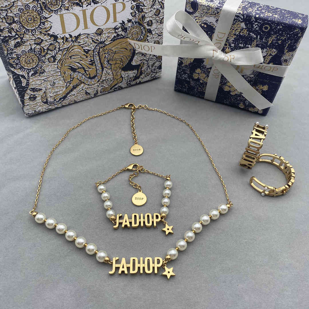 

2021 Luxury Designer Jewelry new star Pearl Necklace Bracelet