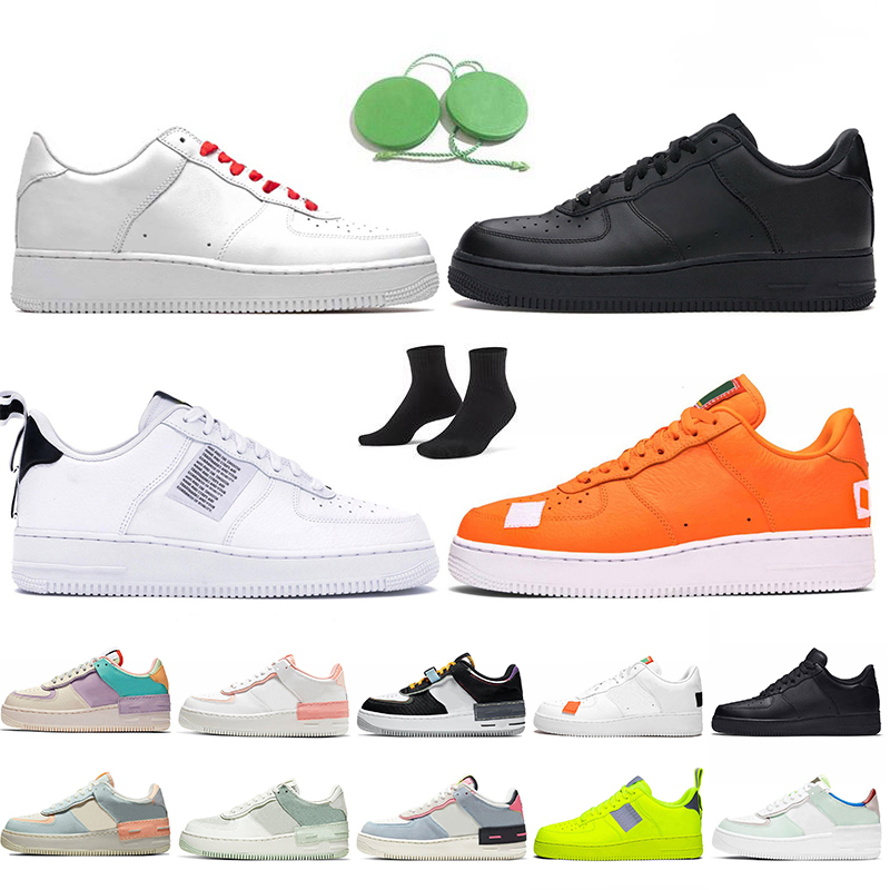 

Platform Women Mens Airforces Air Force 1 Running Shoes Suprem White Black Orange Shadow Tropical Twist Cashmere Arctic Punch Sail Barely Green Trainers Sneakers, A42 crimson tint-bright mango 36-40