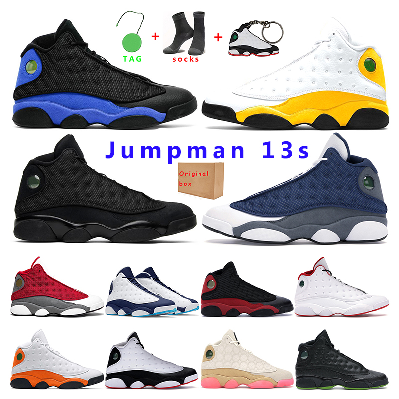 

mens basketball shoes 13s University Gold Court Purple Red Flint Hyper Royal black cat Bred Playground women fashion trainer outdoor sport sneaker, 17