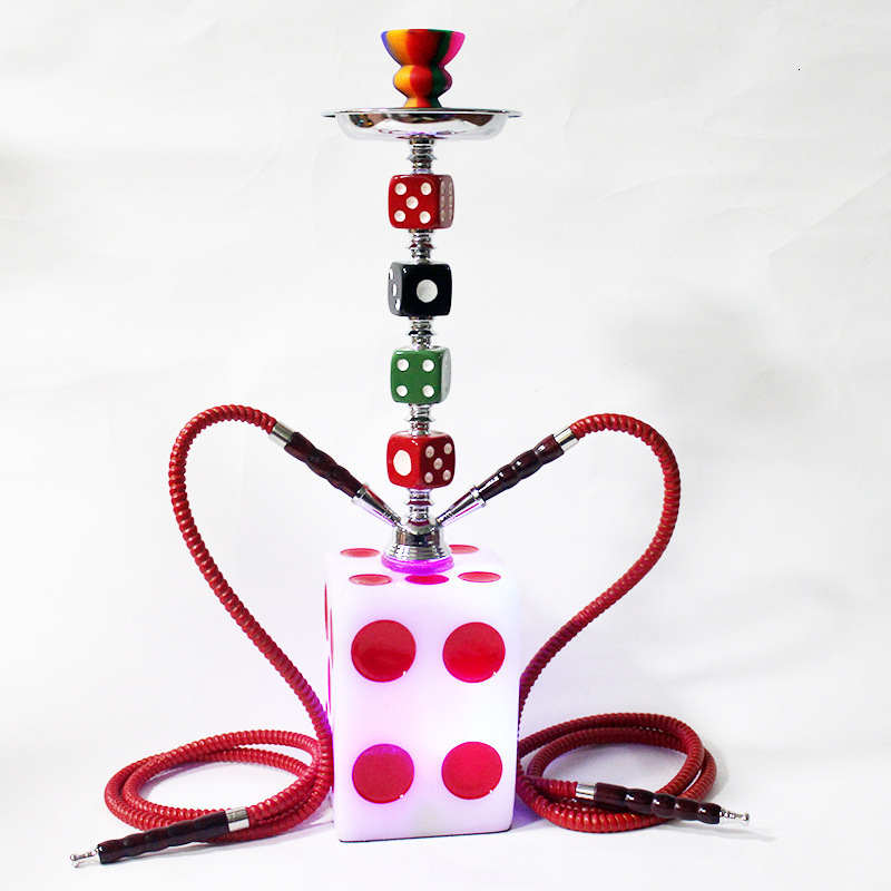 

Hookah Woyu Cigarette Set Arabic Resin Holder with Lamp Pipe Shisha