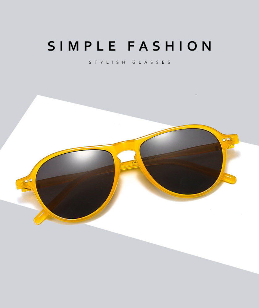 

New product fashion large frame new sunglass frame round face net red street shooting outdoor anti ultraviolet strong sunglass 3396