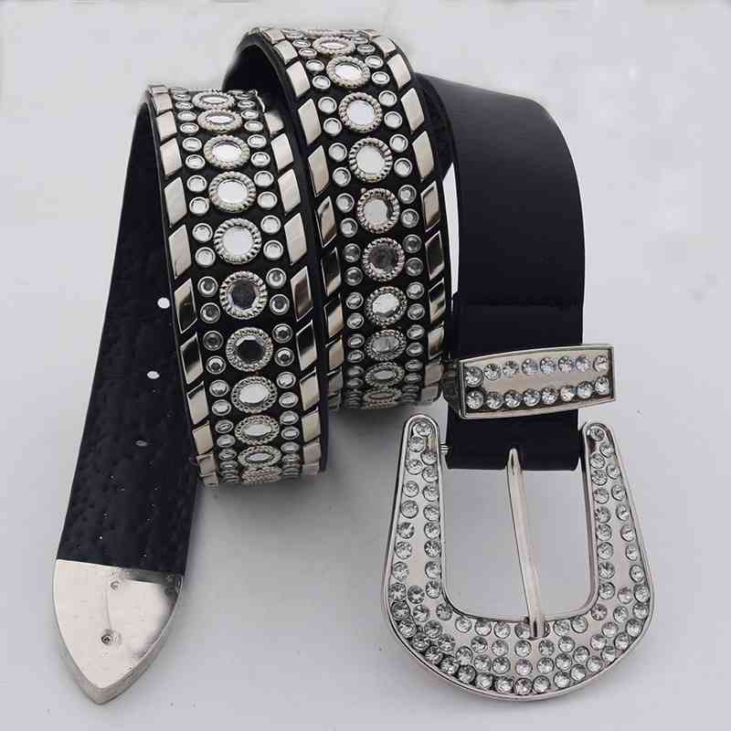 

Designer belts 2023 New fashion with diamond belt elegant decoration style belt