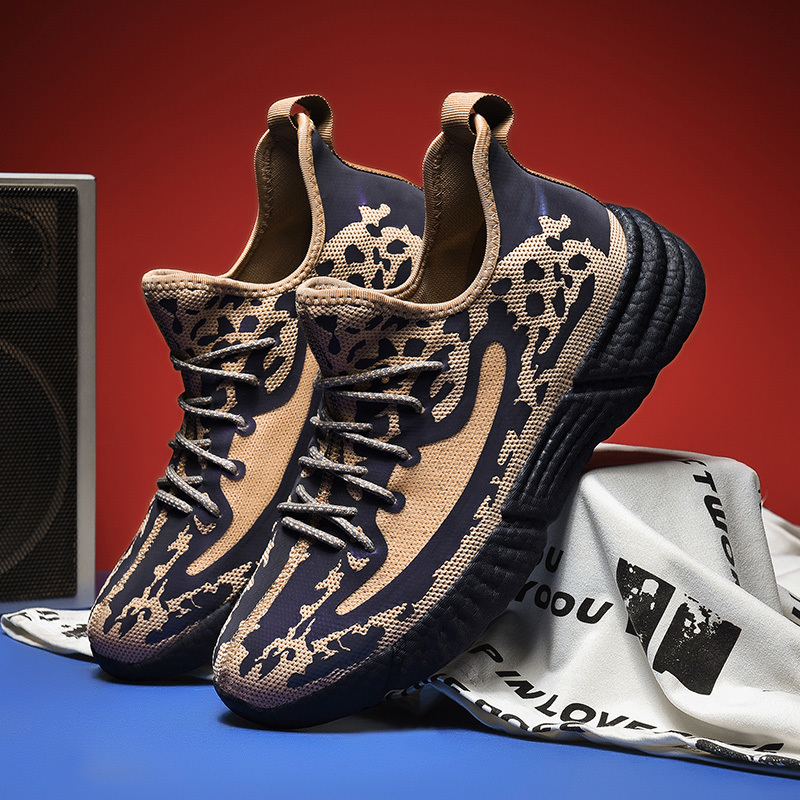 

New Arrival Man Sneakers 2020 New Breathable Running Shoes for Men Luminous Sports Shoes Walking Jogging Footwear zapatillas, Black