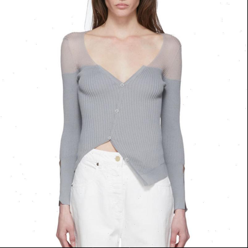 

women t shirts summer fashion v neck full sleeves asymmetrical pullover transperant quality shirt female tee wm40703m, White