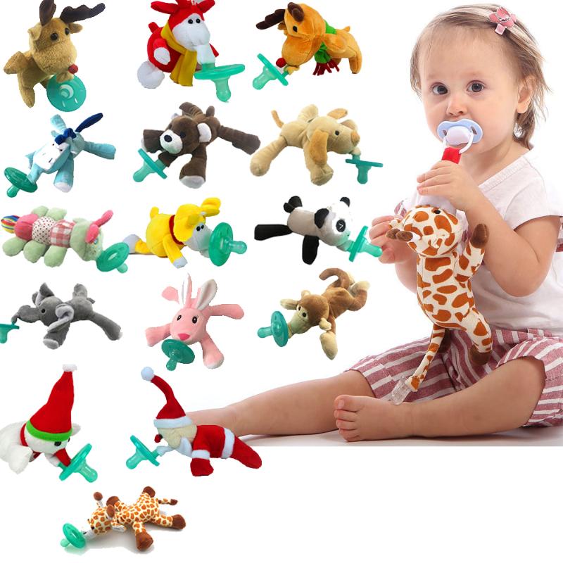 

Pacifiers# Baby Stuffed Animal Hanging Puppet Pacifier Toy Sleep