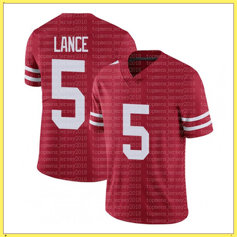 

San Francisco 49er Trey Lance Jersey Jacksonville Jaguar 16 Trevor Lawrence Football Jerseys New York Jet Za, Black;red
