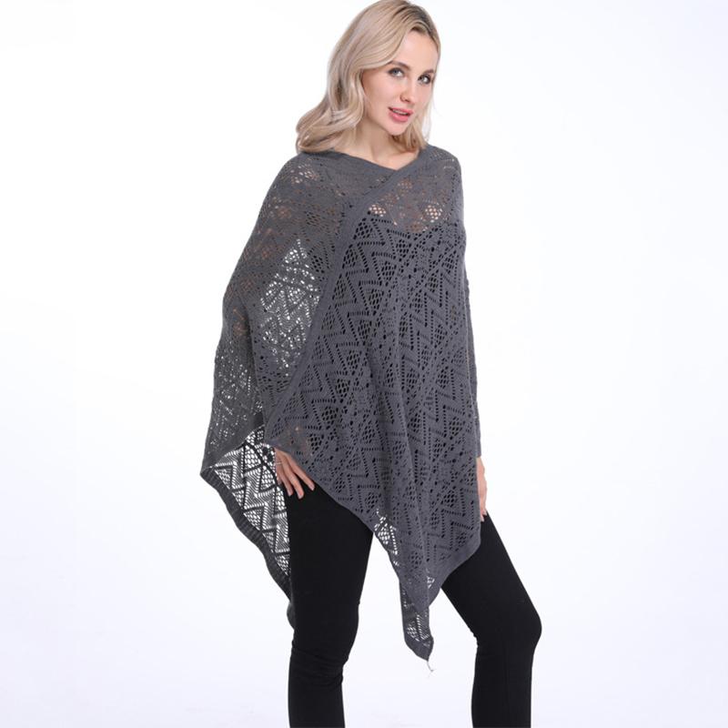 plus size poncho sweater