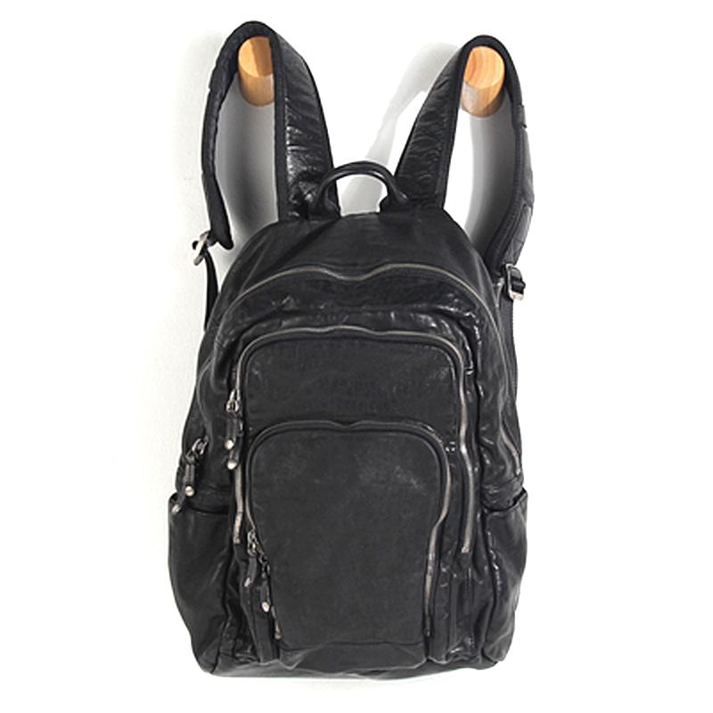 

Backpack European And American Retro Fold Men's Travel Leather Top Layer Cowhide Soft Casual Computer Bag Trendy Fashio