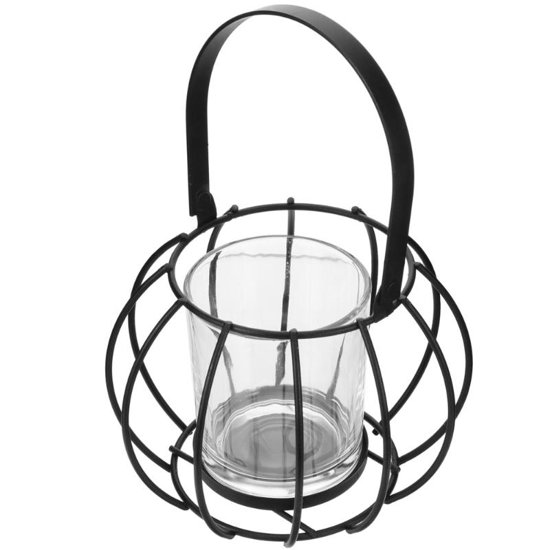

Candle Holders 1 Pc Beautiful Hanging Pendant Bracket Novel Container With Cup