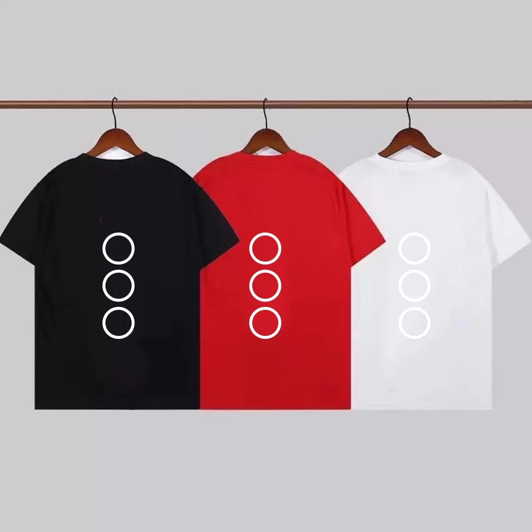 

2021 3D Letter Embroidered T-shirt Men's Tops Women's Couples Summer Top Quality Street T-shirt Men Casual Short Sleeve Pullover, Desiccant