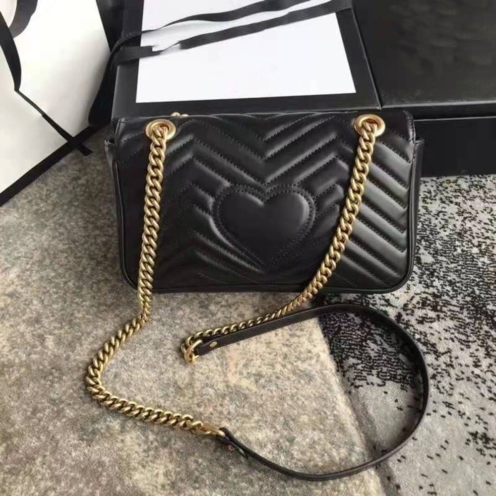 

Fashion Love heart V wave pattern satchel shoulder bag leather diagonal square flap handbag, Crossbody Purse Lady Classic underarm wallet wo